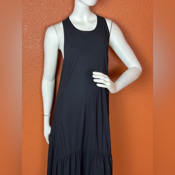 Sweaty Betty Black Midi Dress Size Medium. E79 - Picture 4 of 14